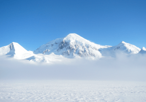 snowy moutains